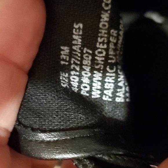 Air Underground Blk Lace Sneakers & Palms Blk w/ Rhinestone Sliders - Picture 10 of 10